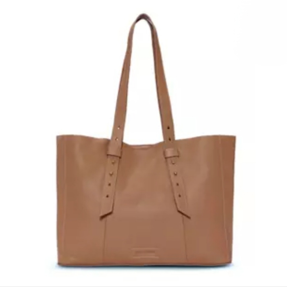 NWT! Lucky Brand Trya Tan Leather Tote